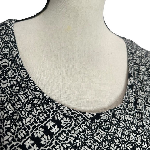 Lucky Brand x4 Blouses 2X Floral Paisley 3/4 Sleeve (phlox) - Picture 8 of 15